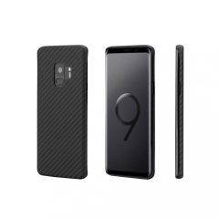   Samsung Galaxy S9 Pitaka MagEZ Aramid Twill tok (KS9001), Fekete/Szürke