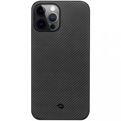   Apple iPhone 12 Pro Pitaka AirCase (KI1201PA), Fekete / Szürke