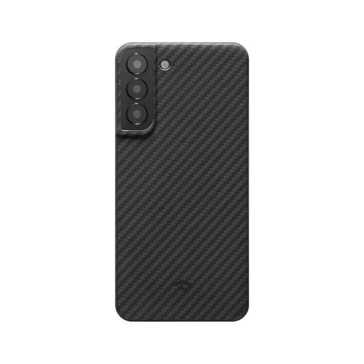 Samsung Galaxy S22 Pitaka MagEZ Aramid Twill tok (KS2201), Fekete/Szürke